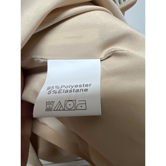 Pretty Garden NWT Tan Oversized Career Blazer - Picture 6 of 8